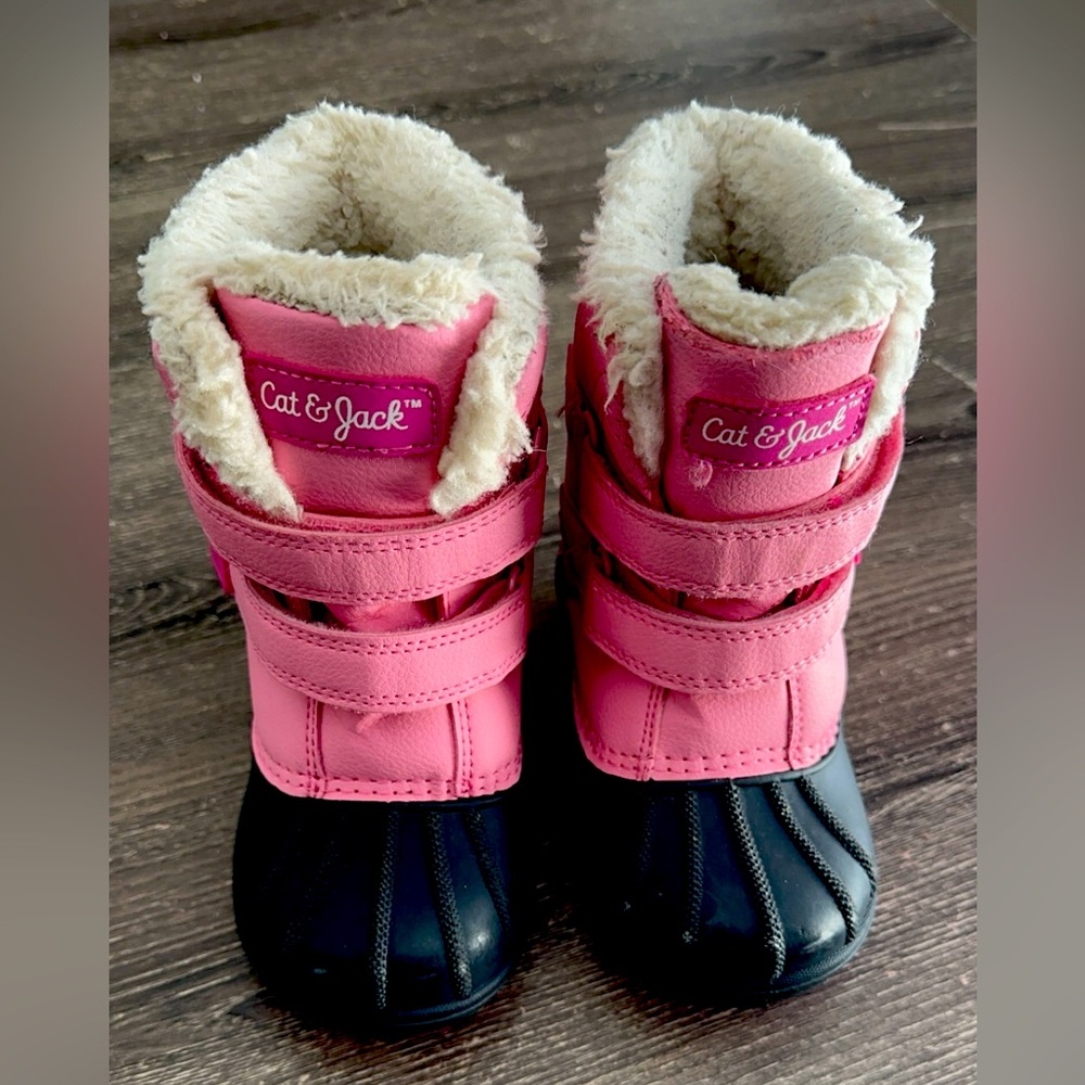 PINK CAT & JACK WINTER BOOTS